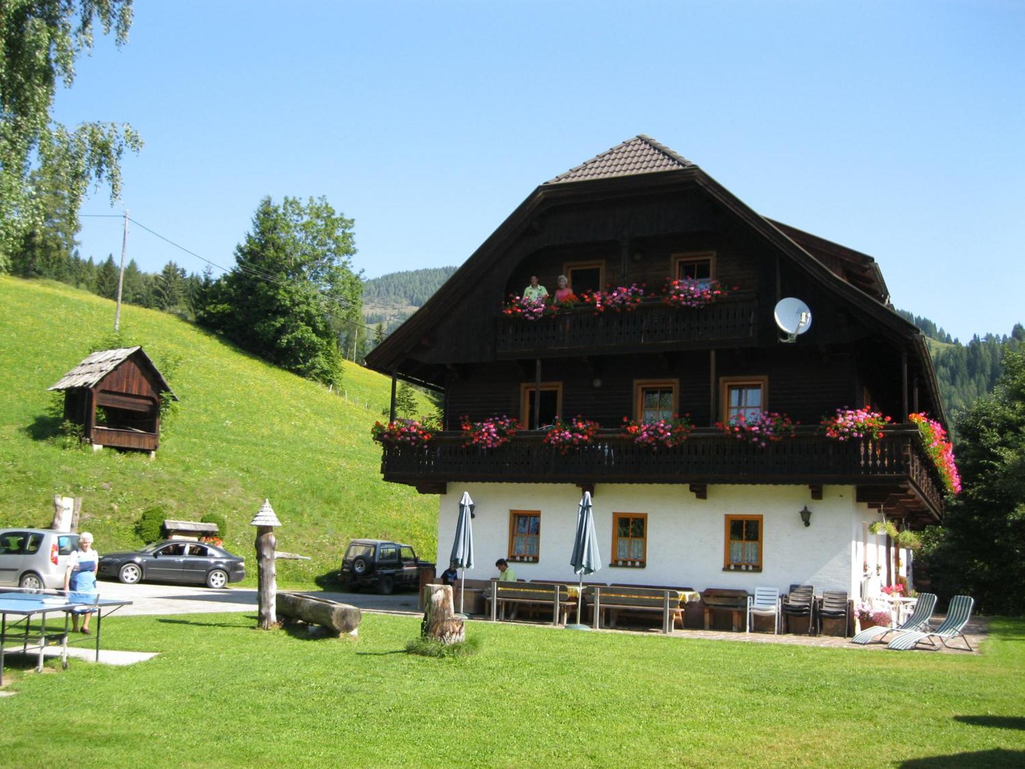 Ferienwohnung Lahnerhof Arriach Exterior foto
